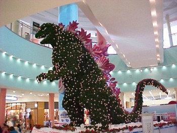 Godzilla Christmas Tree