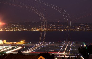 Airport Long Exposure Shot