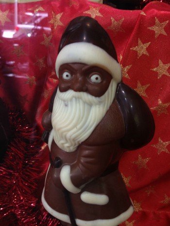 Chocolate Santa