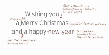 Merry Christmas From Your Lawyer