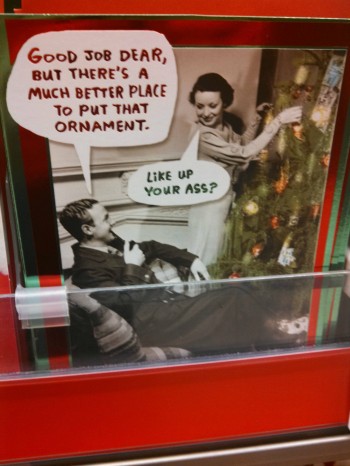 Harsh Christmas Card