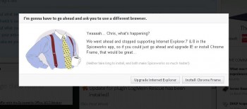 Internet Explorer Error