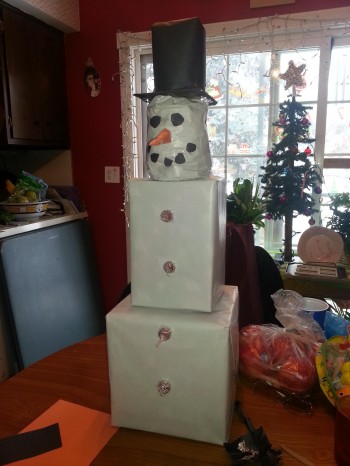 Present Snow Man