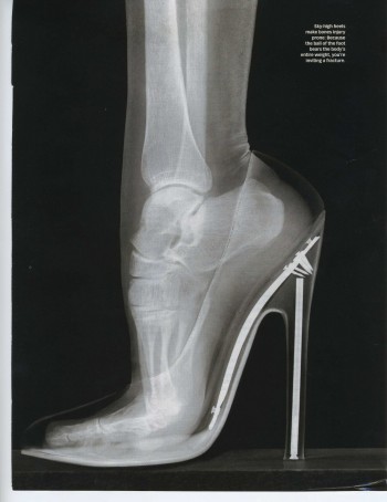 High Heels in an X-Ray