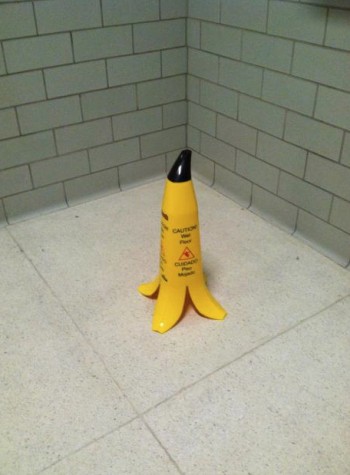 Banana Wet Floor Sign