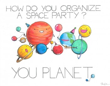 How Do You Organize A Space Party
