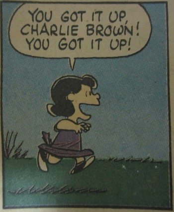 Charlie Brown Got It Up