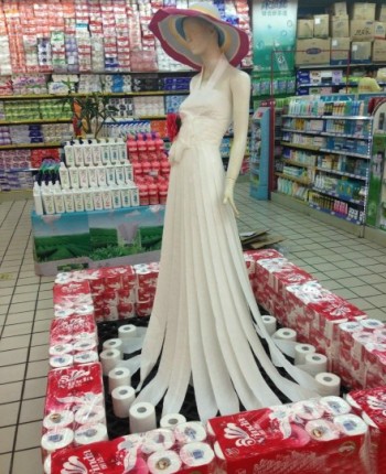 Toilet Paper Display