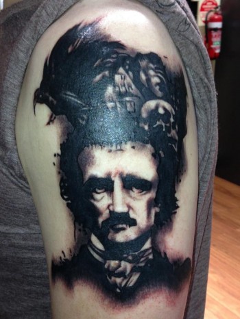 Edgar Allan Poe Tattoo