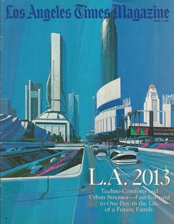 Prediction of L.A. in 2013 from 25 years ago