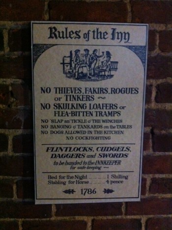 Rules of the Inn
