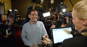 First guy to buy legal, non-medical marijuana in Colorado