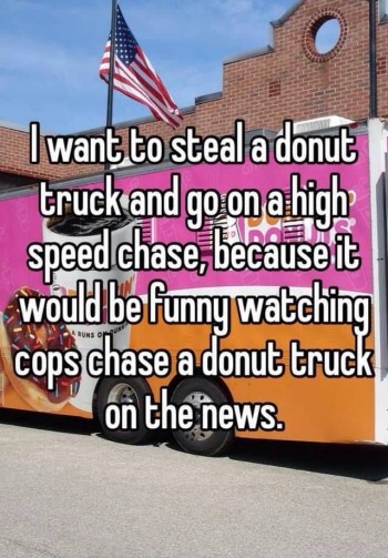 Donut Truck Car Chase