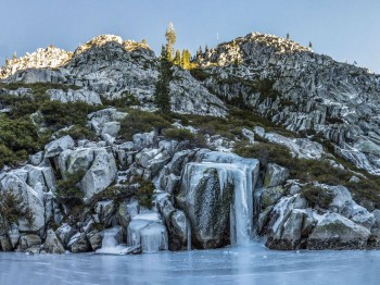 Frozen Waterfall