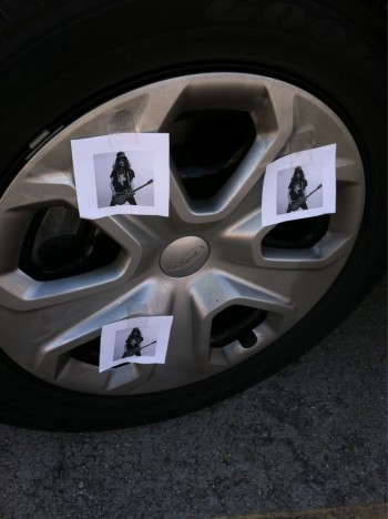 Slashed Tires