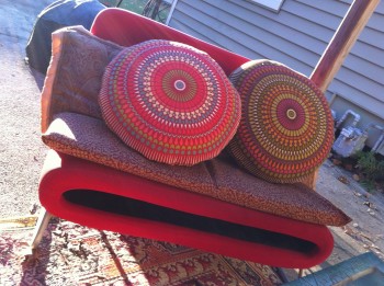 Acid trip couch