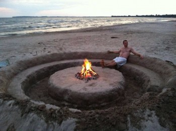 Sand Fire Pit