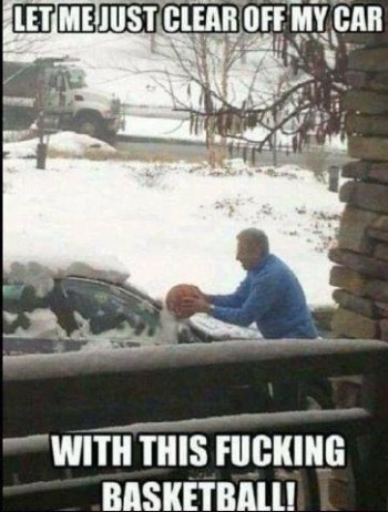 Clearing Snow