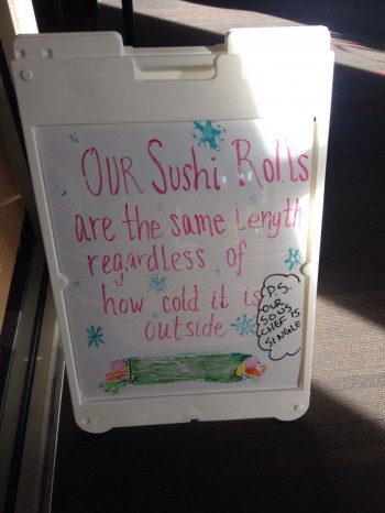Cold Sushi Rolls