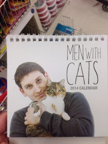 Men With Cats Calendar
