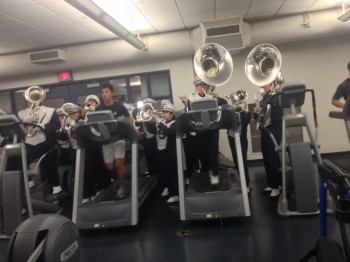 Marching Band Practice