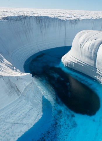 Ice Sheet River in Greenland