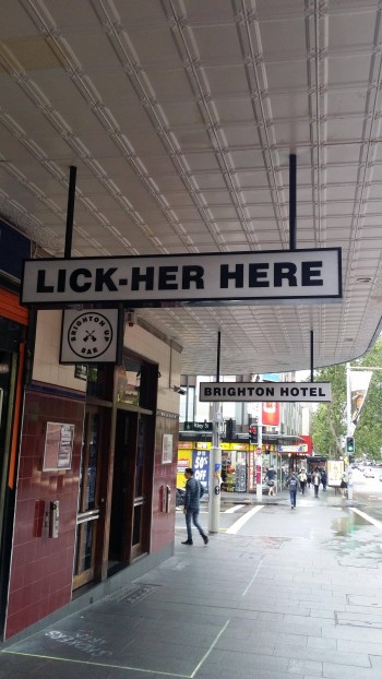 As Seen in Kings Cross in Sydney