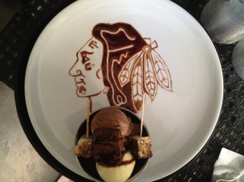 Blackhawks Dessert