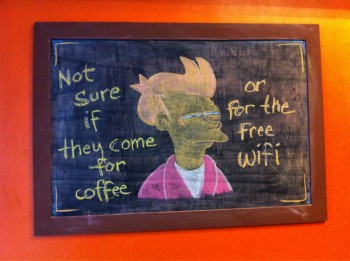 At The Local Coffee Shop