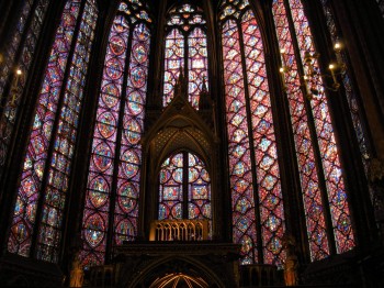 The Stain Glass of Sainte-Chapelle