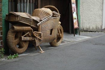 Wicker Motorcycle