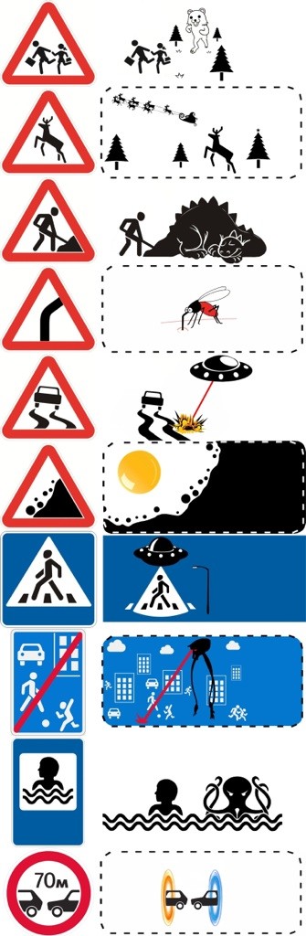 Behind The Signs