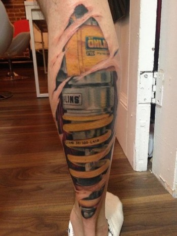 Leg Tattoo