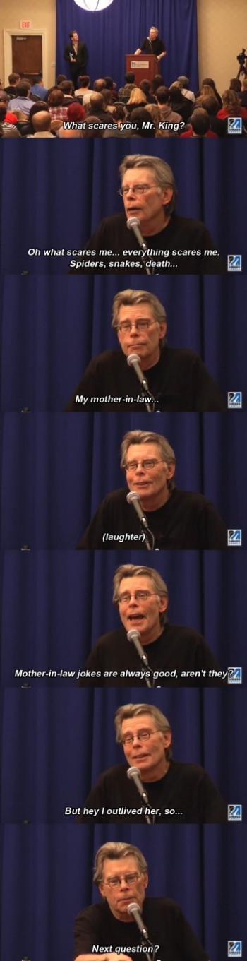 Stephen Kings Sense of Humor