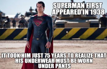 Better Late Than Never Superman