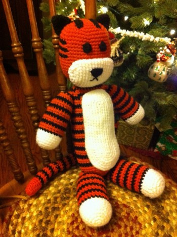 Crocheted Hobbes