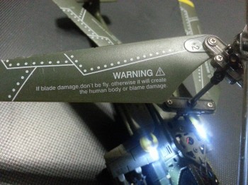 WARNING