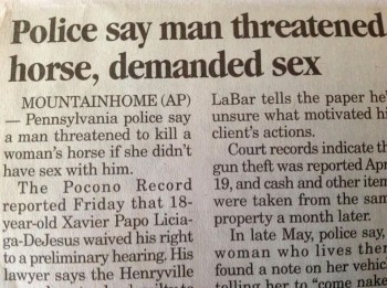 Meanwhile, in Pennsylvania