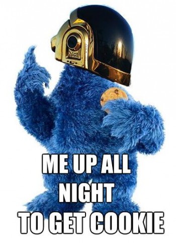 Cookie Monster Up All Night