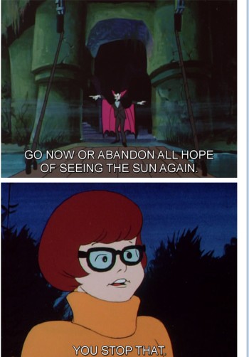 Velma Doesn't Buy Your Vampire Bullshit