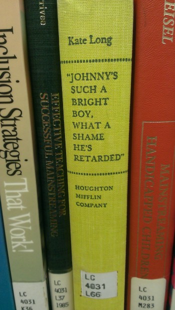 The things you find at the library