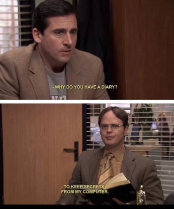Why do you have a diary?