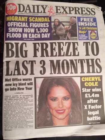 "Big Freeze" A.K.A. "Winter"