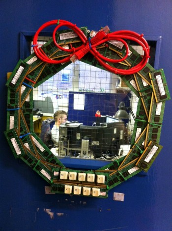 IT Support Xmas Wreath