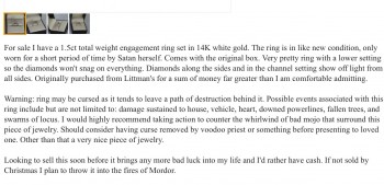 Ring For Sale