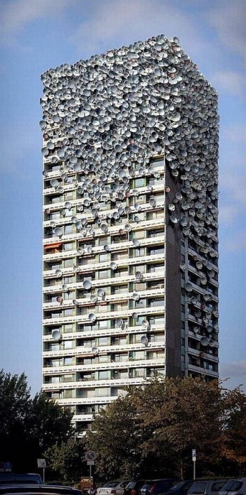 Hmm, Needs More Satellite Dishes