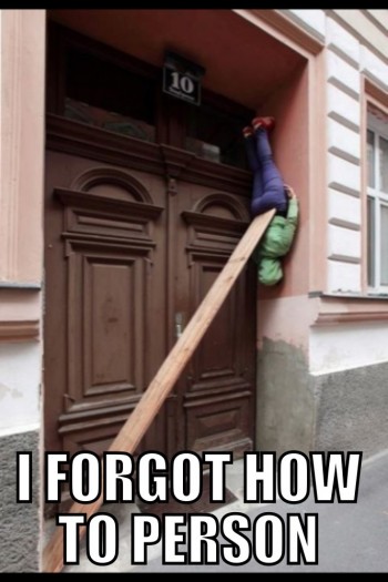 I Forgot How To Person