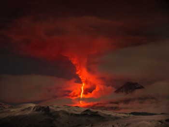 Volcanic Eruption In Russia