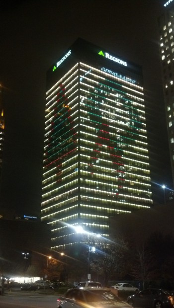 Christmas Building Lights