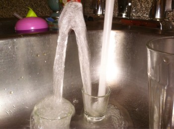 Washing Shot Glasses